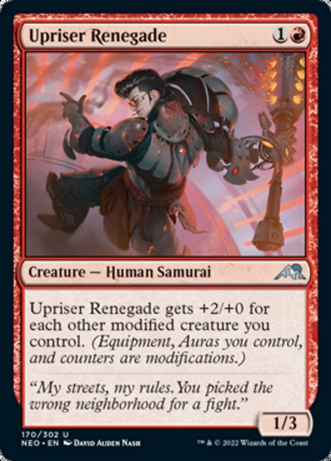 Upriser Renegade [ #170/302 ] (NEO-U)