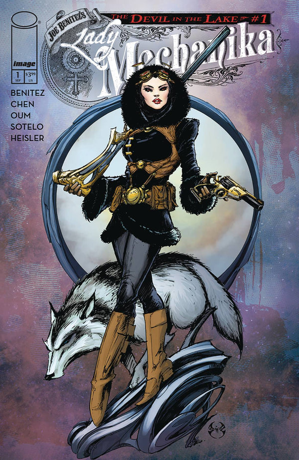 LADY MECHANIKA THE DEVIL IN THE LAKE #1 (OF 4) CVR A JOE BENITEZ