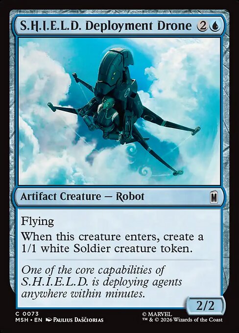 S.H.I.E.L.D. Deployment Drone [ #0073 ] (MSH-C)