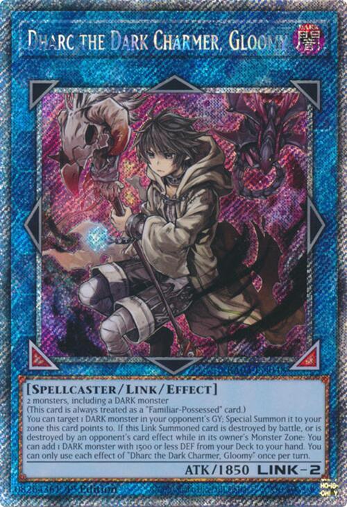 Dharc the Dark Charmer, Gloomy (RA03-EN048) Quarter Century Secret Rare - Near Mint 1st Edition