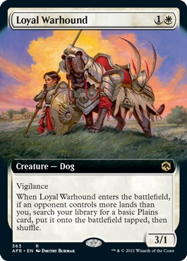 Loyal Warhound [#363 Extended Art] (AFR-R)