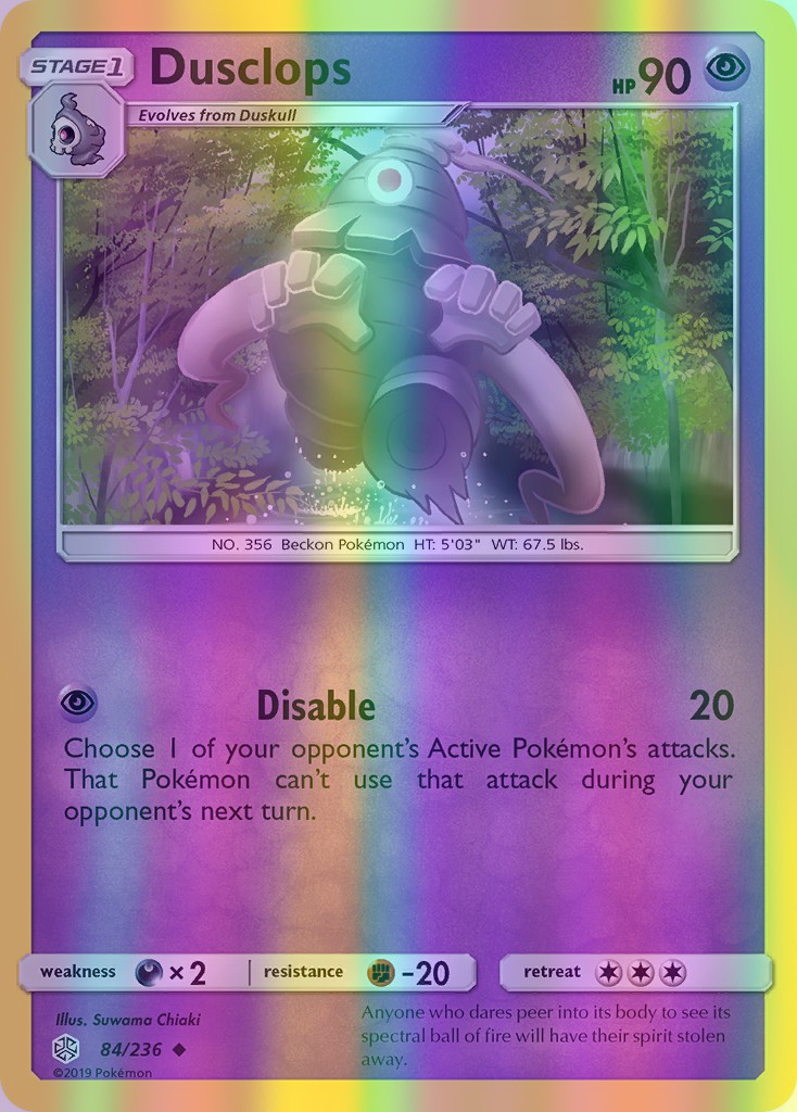 Dusclops - 084/236 (CEC) Uncommon - Near Mint Reverse Holofoil