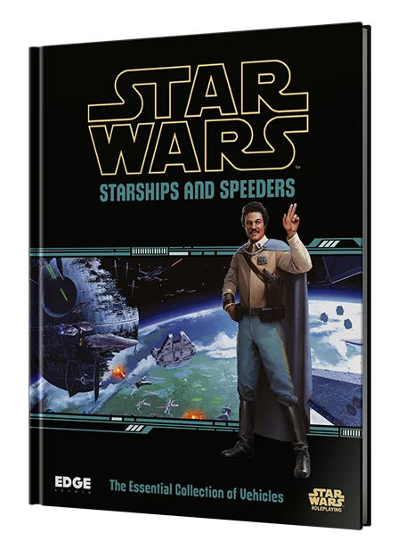 Star Wars RPG - Starships and Speeders (The Essential Collection of Vehicles) - Edge Studio (USED)