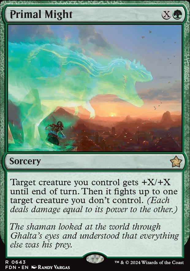 Primal Might [#0643 Starter Collection] (FDN-R)