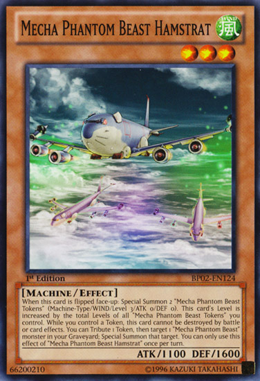 Mecha Phantom Beast Hamstrat (BP02-EN124) Common - Near Mint 1st Edition