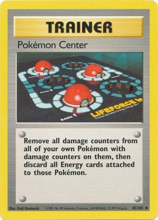 Pokemon Center - 085/102 (BS) Uncommon - Near Mint