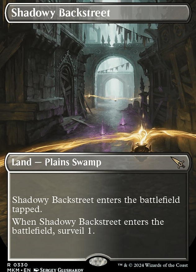 Shadowy Backstreet [#0330 Borderless] (MKM-R)