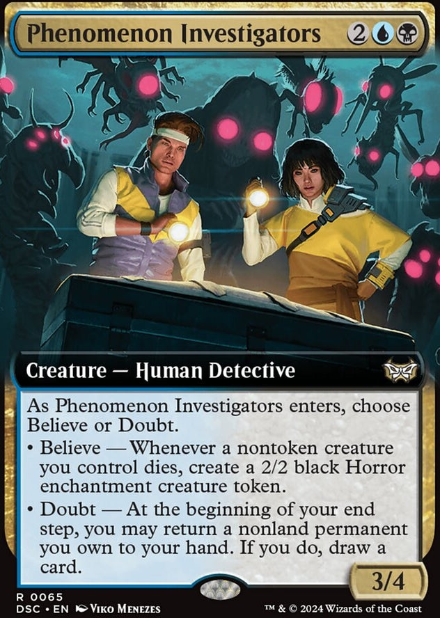 Phenomenon Investigators [#0065 Extended Art] (DSC-R)