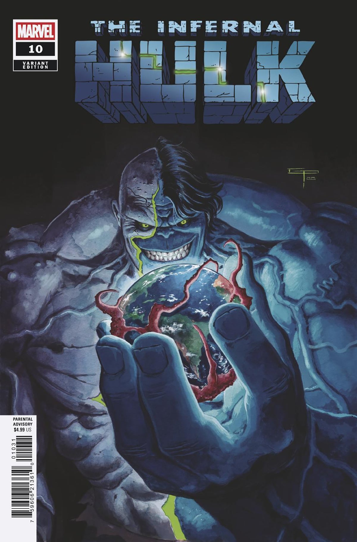 INFERNAL HULK #10 GERMAN PERALTA VARIANT