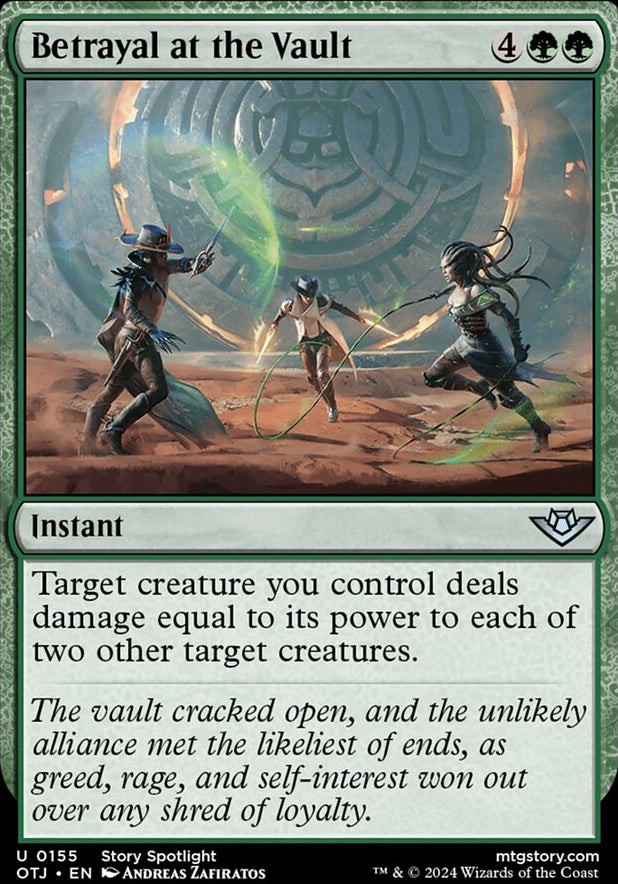 Betrayal at the Vault [#0155] (OTJ-U-FOIL)