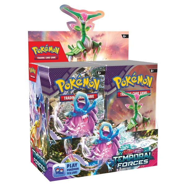 Pokemon TCG: S&V05 Temporal Forces - Booster Box (Sale Date: 03.18.24)