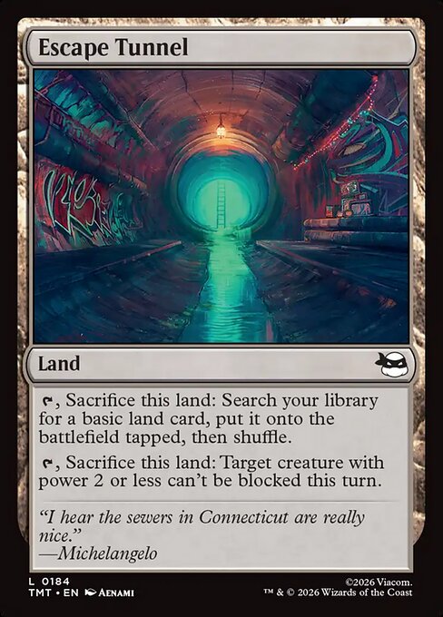 Escape Tunnel [ #0184 ] (TMT-L)