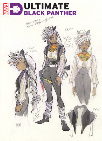 ULTIMATE BLACK PANTHER #3 PEACH MOMOKO DESIGN VARIANT[1:10]