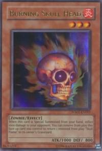 Burning Skull Head (WB01-EN003) Ultra Rare - Heavy Play Unlimited
