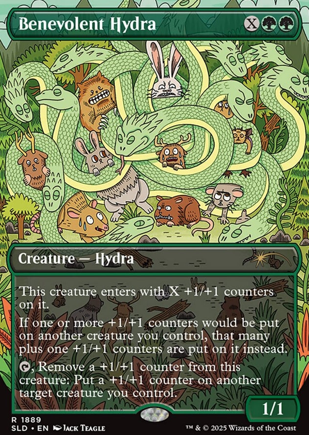 Benevolent Hydra [ #1889 Rainbow Foil ] (SLD-R-FOIL)