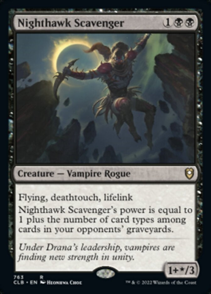 Nighthawk Scavenger [#763 Commander Decks] (CLB-R)