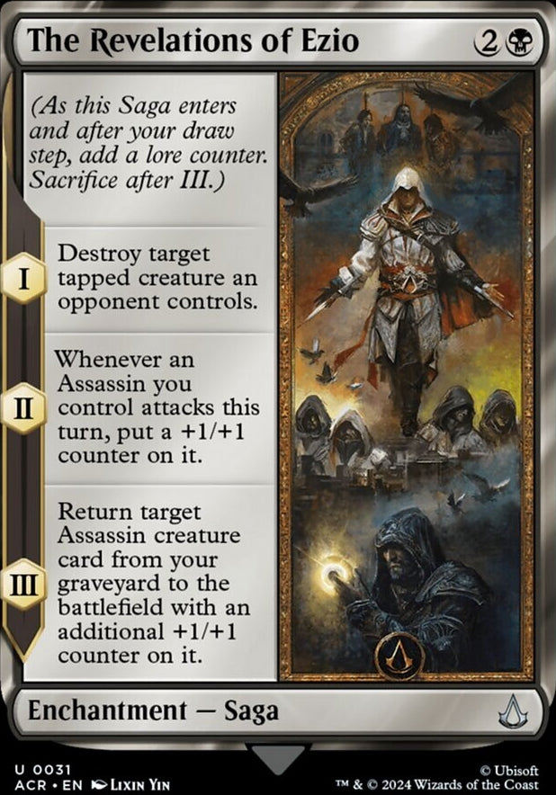 The Revelations of Ezio [#0031] (ACR-U-FOIL)