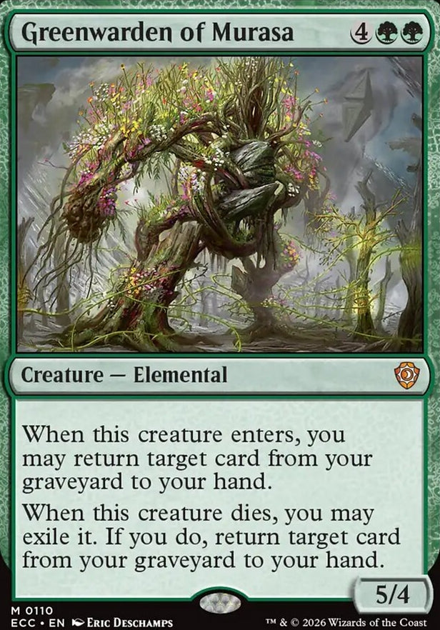 Greenwarden of Murasa [ #0110 ] (ECC-M)