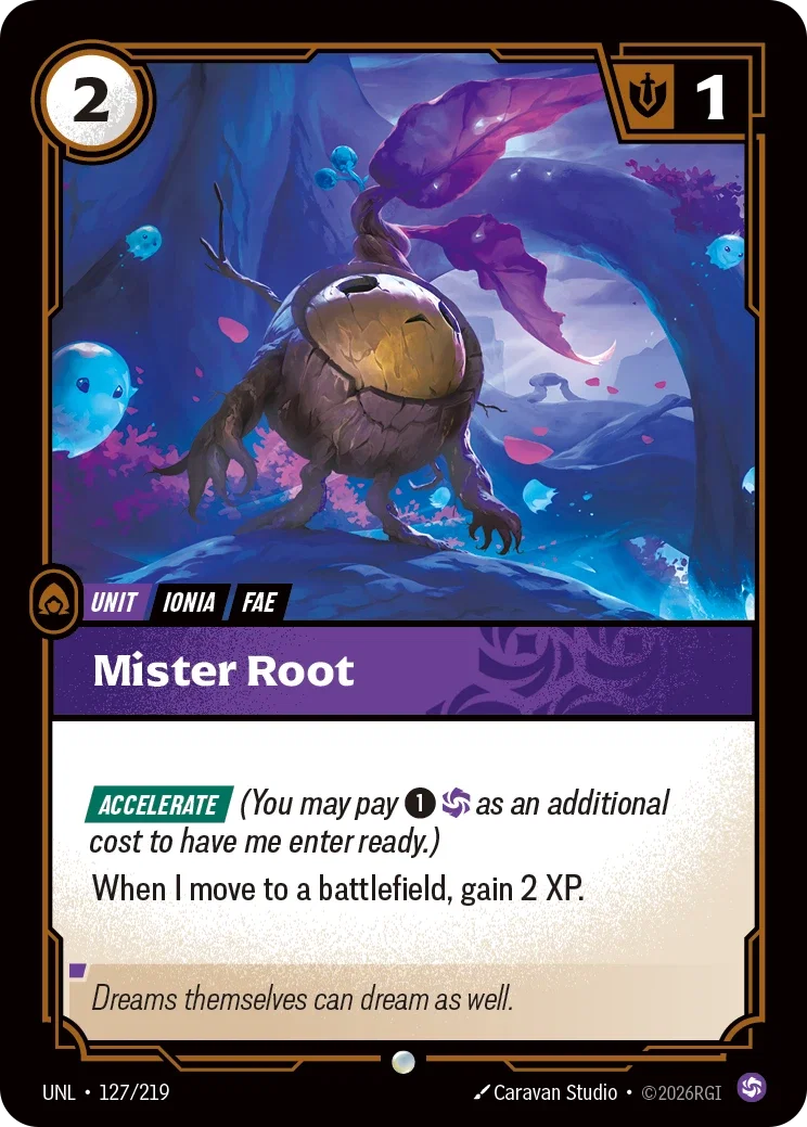 Mister Root - 127/219 (UNL)  Common