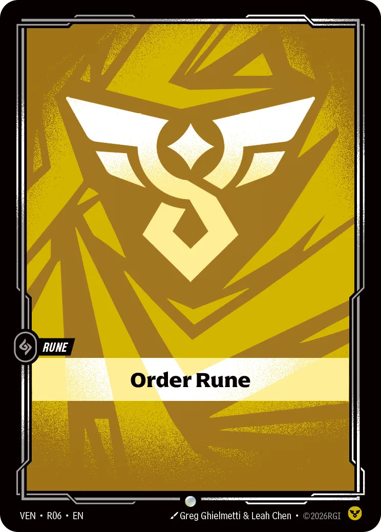 Order Rune - R06 (VEN) Common