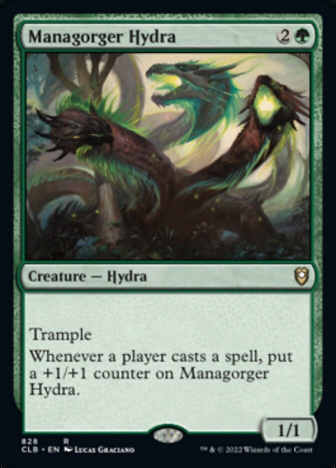 Managorger Hydra [#828 Commander Decks] (CLB-R)