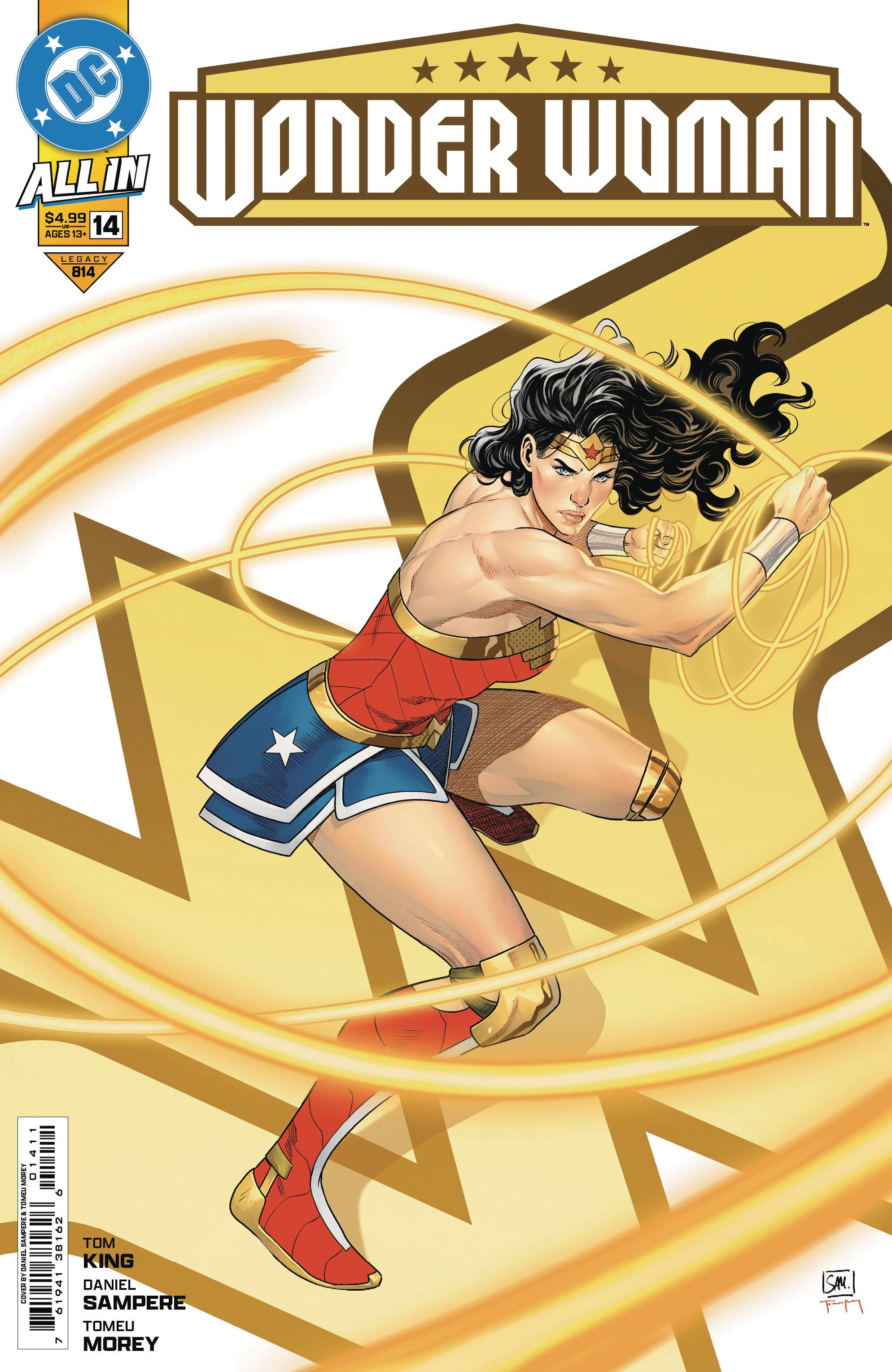 WONDER WOMAN #14 CVR A DANIEL SAMPERE