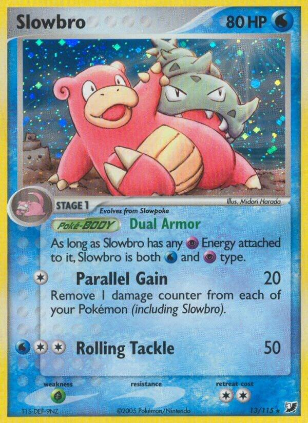 Slowbro - 13/115 (UF) Holo Rare - Light Play Holofoil