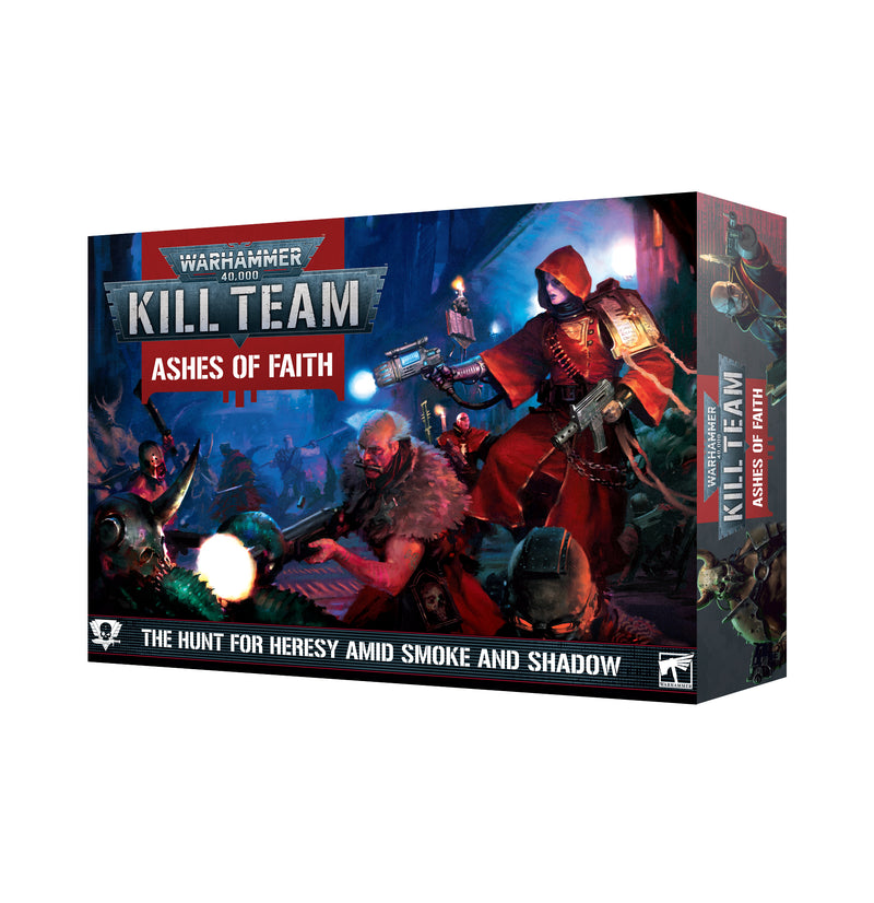 40K Kill Team: Ashes of Faith - The Hunt of Heresy Amid Smoke and Shadow (OOP)