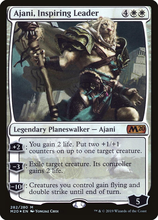 Ajani, Inspiring Leader (M20-M-PP-FOIL)