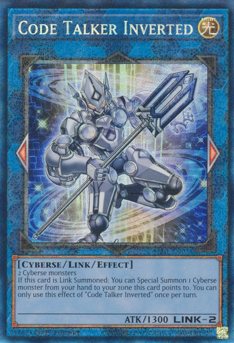 Code Talker Inverted (RA01-EN045) Prismatic Collector’s Rare - Near Mint 1st Edition