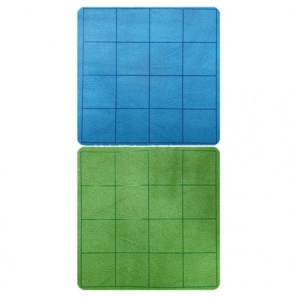 CHX97465: Double-Sided Megamat with  1" Blue-Green Squares