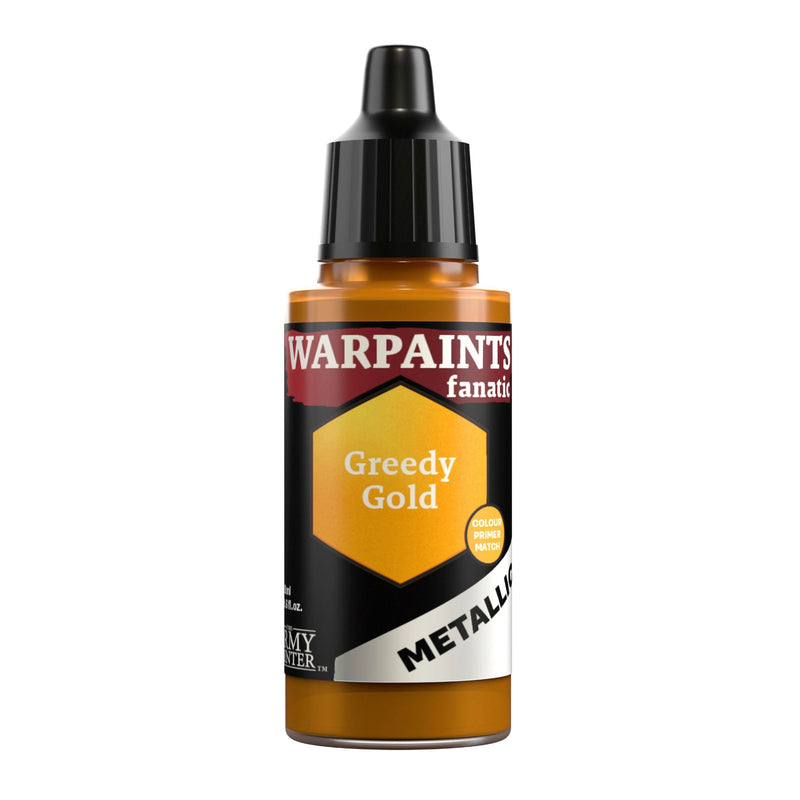 The Army Painter: Warpaints Fanatic Metallic - Greedy Gold (18ml/0.6oz)