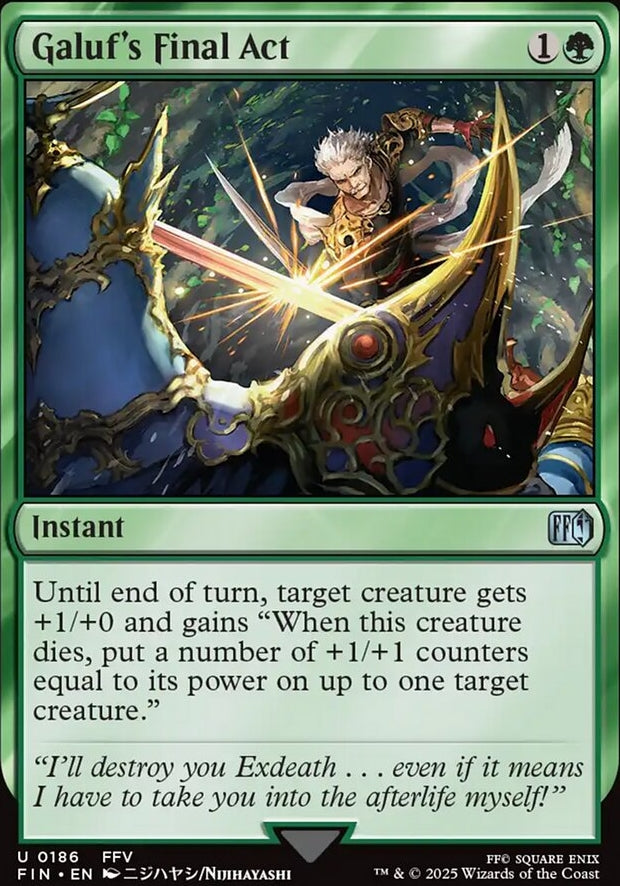 Galuf's Final Act [ #0186 ] (FIN-U)