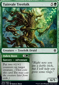 Tuinvale Treefolk // Oaken Boon (ELD-C)