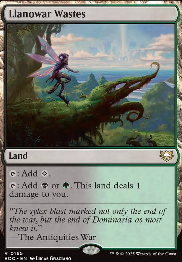 Llanowar Wastes [ #0165 ] (EOC-R)
