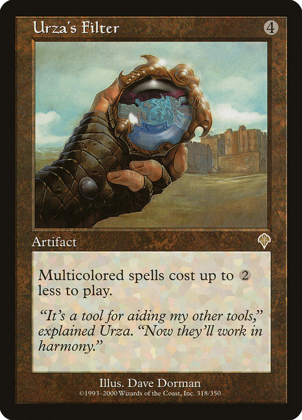 Urza's Filter (INV-R) Light Play