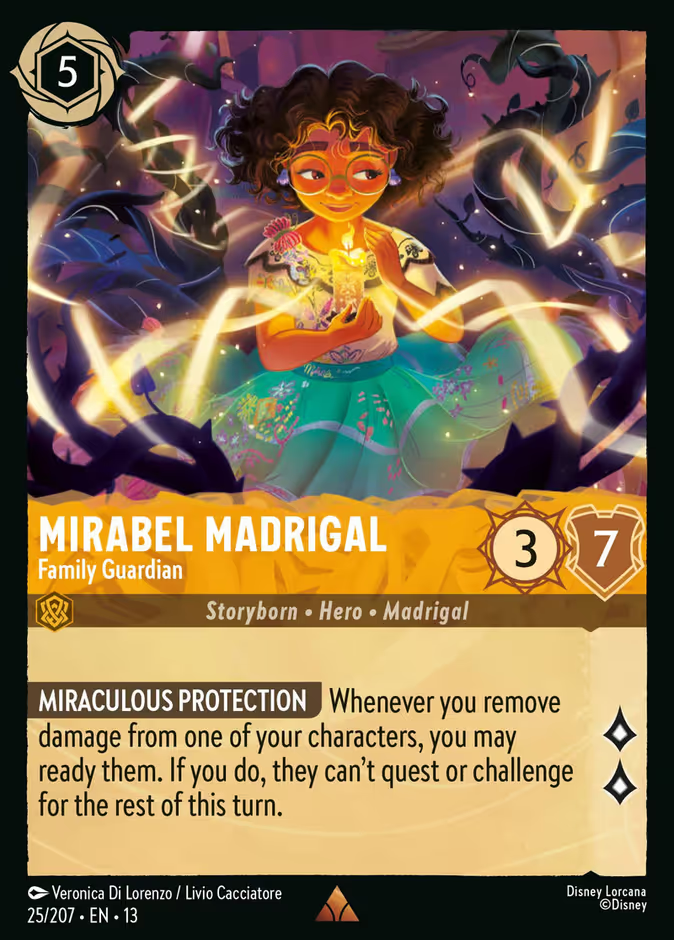 Mirabel Madrigal - Family Guardian (025/204 - Attack of the Vine!) Rare