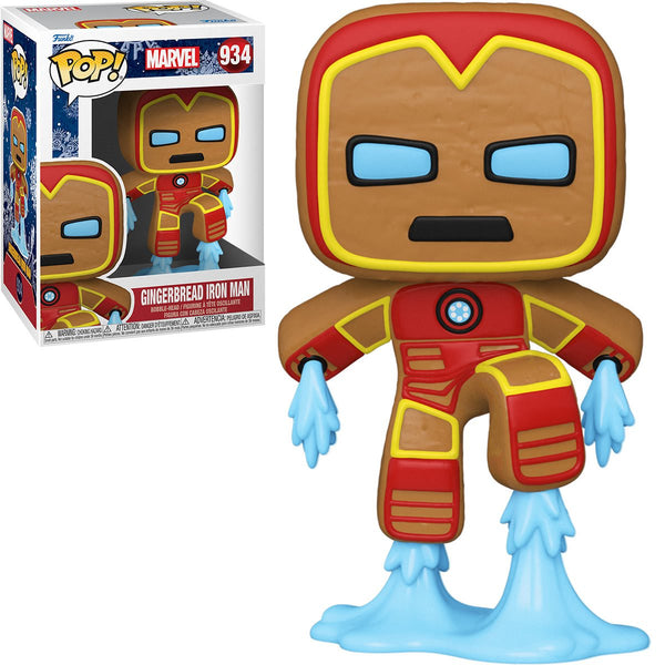 POP Figure: Marvel #0934 - Gingerbread Iron Man