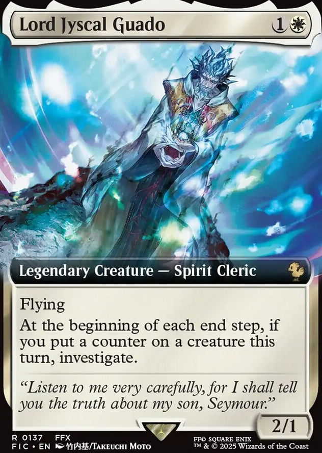 Lord Jyscal Guado [ #0137 Extended Art ] (FIC-R)