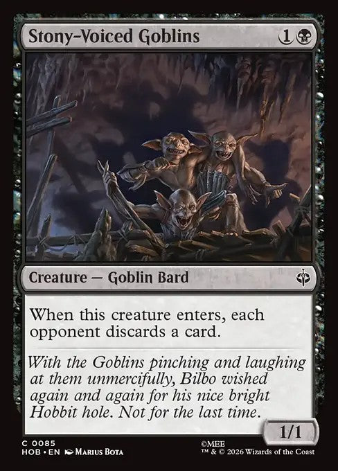 Stony-Voiced Goblins [ #0085 ] (HOB-C)