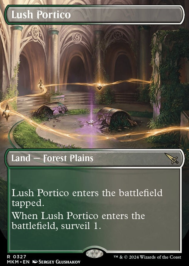 Lush Portico [#0327 Borderless] (MKM-R-FOIL)