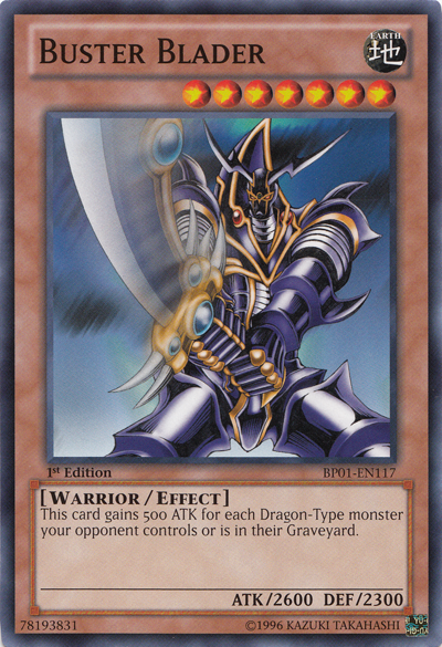 Buster Blader (BP01-EN117) Common - Near Mint 1st Edition