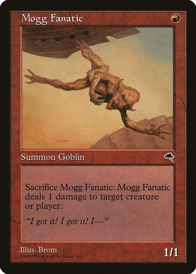 Mogg Fanatic (TMP-C) Moderately Played