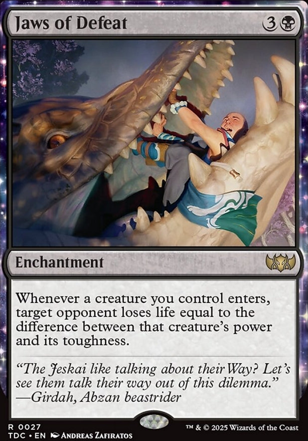 Jaws of Defeat [ #0027 ] (TDC-R)