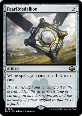 Pearl Medallion [#0294] (MH3-R) Light Play