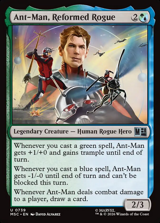 Ant-Man, Reformed Rogue [ #0739 ] (MSC-M)