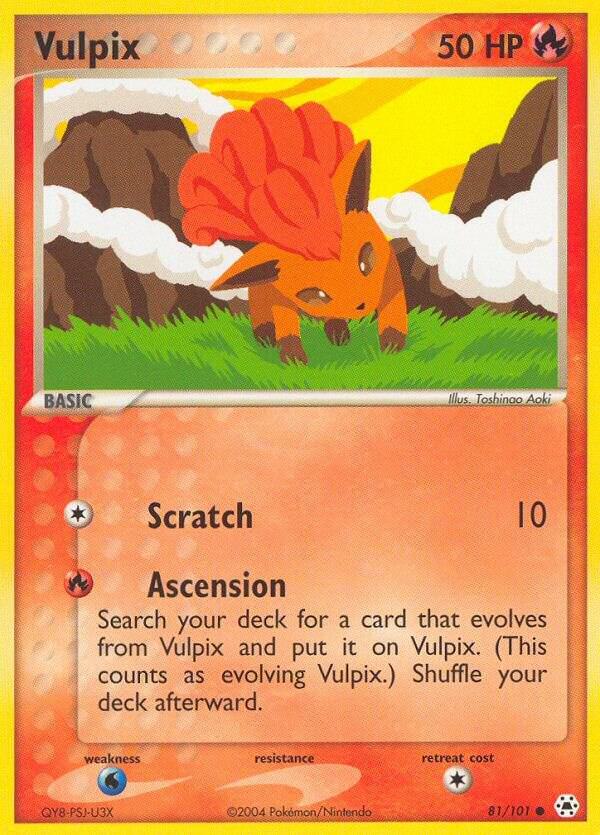 Vulpix - 87/101 (HL) Common - Near Mint