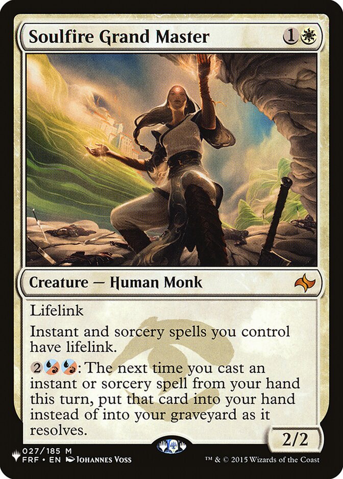 Soulfire Grand Master (FRF-M-LIST)