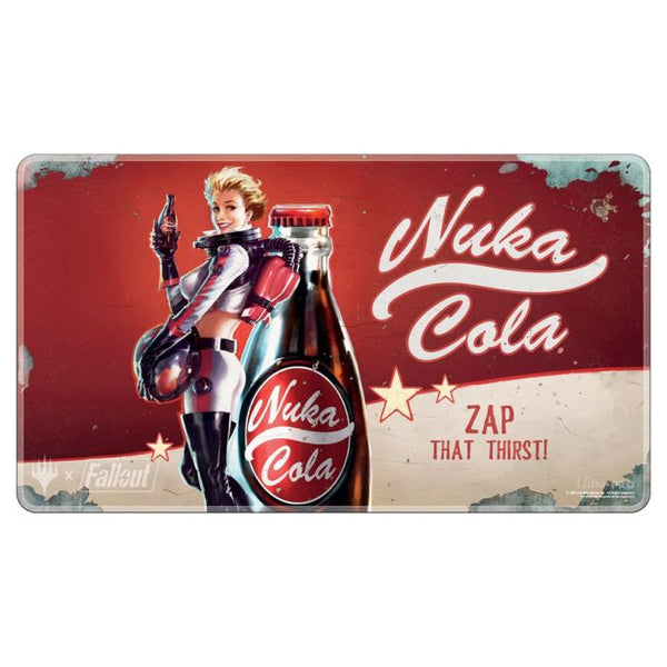 Ultra-PRO: Playmat Holofoil - MTG: Fallout - Nuka Cola (38332)