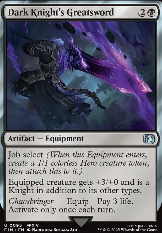 Dark Knight's Greatsword [ #0095 ] (FIN-U)